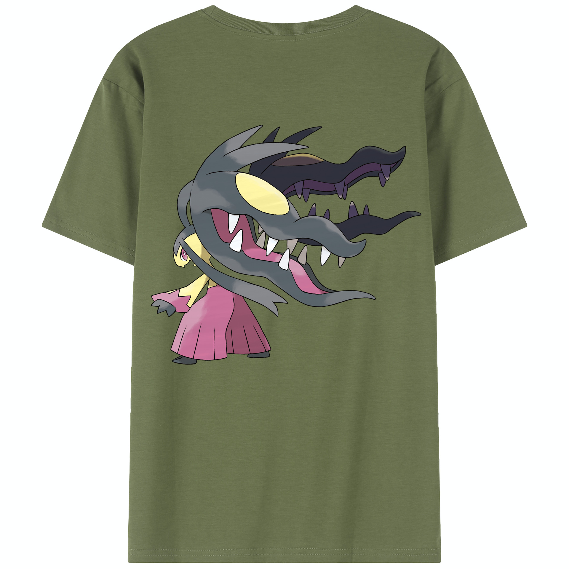 （画像用） ポケットモンスター Pokémon 綿100％半袖Tシャツ（背面プリント）